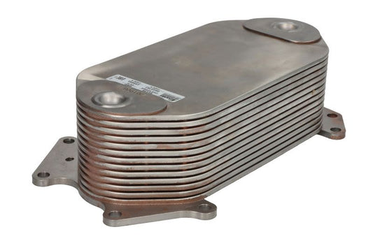 Enfriador de aceite, aceite de motor NISSENS 91139 para Mercedes-Benz Arocs