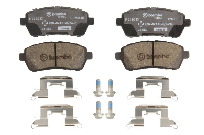 Pastillas de freno de disco BREMBO P 24 072X para Suzuki Swift V