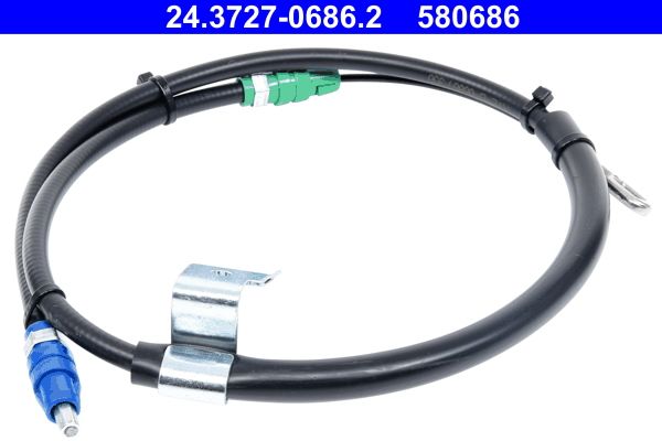 Cable de freno de mano ATE 24.3727-0686.2