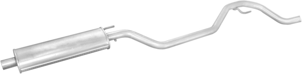 Silenciador central 4MAX 0219-01-17599 para Opel Vectra C