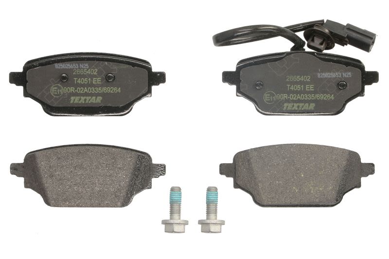 Pastillas de freno de disco TEXTAR 2665402 para Mercedes-Benz T (MPV)