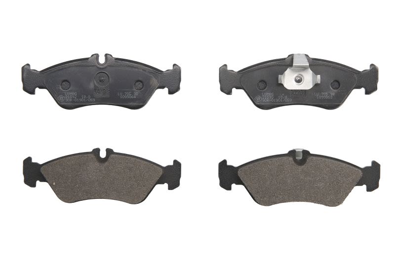 Pastillas de freno de disco BRECK 21592 00 705 10 para Mercedes-Benz Sprinter 2-T (B901, B902) 1995-2006
