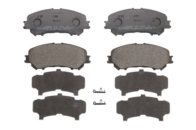 Pastillas de freno de disco BRECK 22065 00 701 00 para Nissan Qashqai II