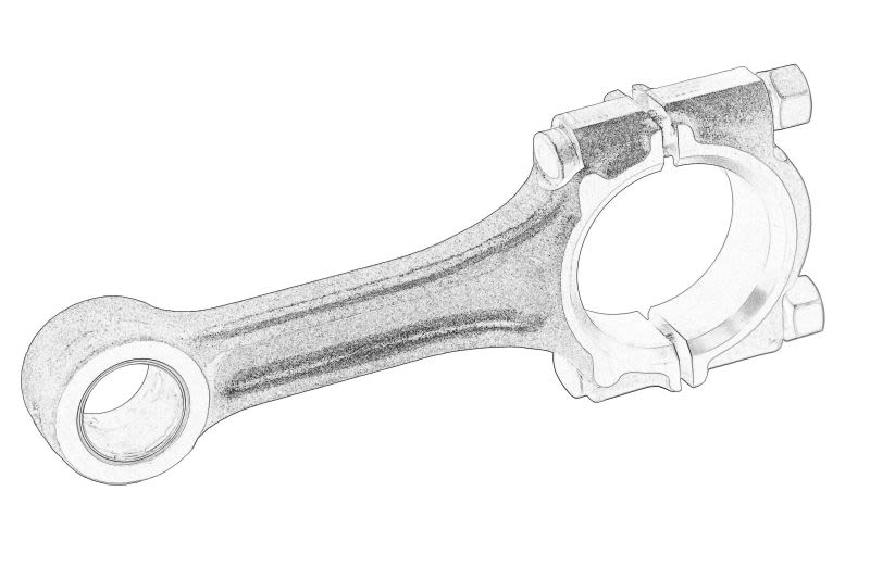 Biela OE PERKINS T436767-PER para Perkins 402D-05