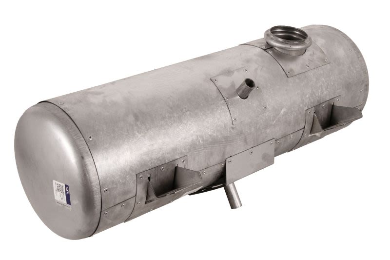 Silenciador central/trasero SRP 11110463 para Volvo L220F