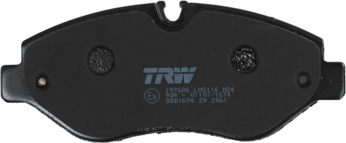 Pastillas de freno de disco TRW GDB1698 para Mercedes-Benz Sprinter 3,5-T (B906) 2006-2020