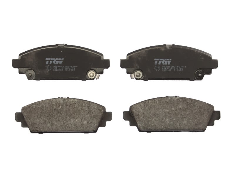Pastillas de freno de disco TRW GDB3189 para Honda CIVIC VII
