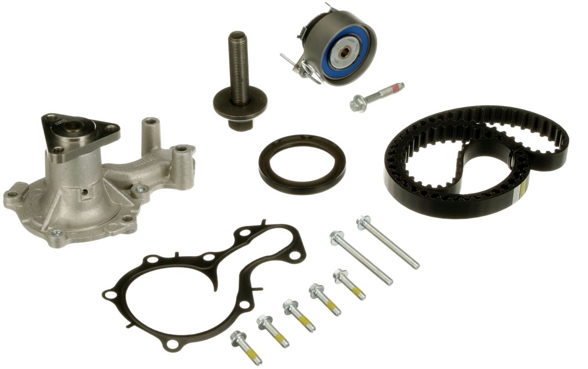Kit de bomba de agua y correa de distribución GATES KP1T376HOB para Ford Fiesta VII