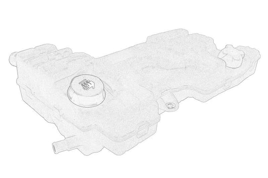 Estanque de expansión de refrigerante OE DAF 1706428 para DAF LF LSM280AHV-PX-7239