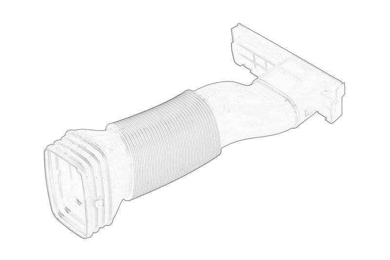 Tubería de admisión de aire OE VW 6R0 129 618F para Volkswagen Golf V