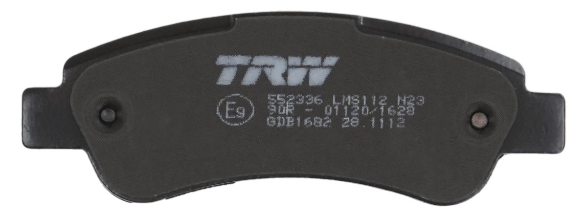 Pastillas de freno de disco TRW GDB1682 para Peugeot Boxe