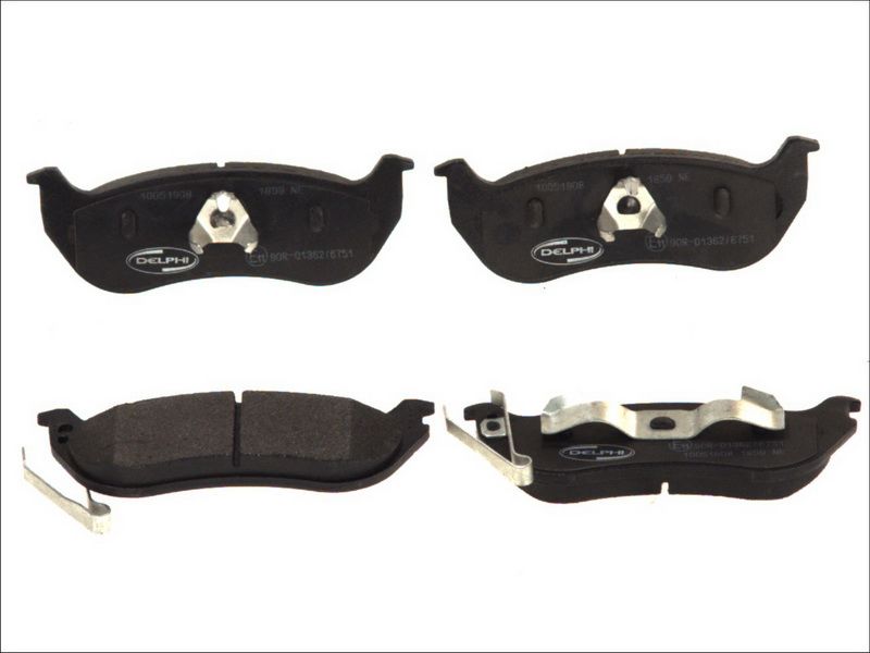 Pastillas de freno de disco DELPHI LP1859 para Jeep Cherokee