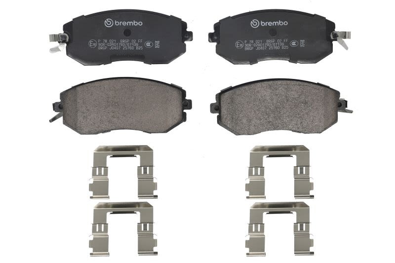 Pastillas de freno de disco BREMBO P 78 021 para Subaru Imprez