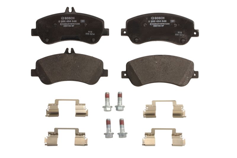 Pastillas de freno de disco BOSCH 0 986 494 648 para Mercedes-Benz GLK (X204) 2008-2015
