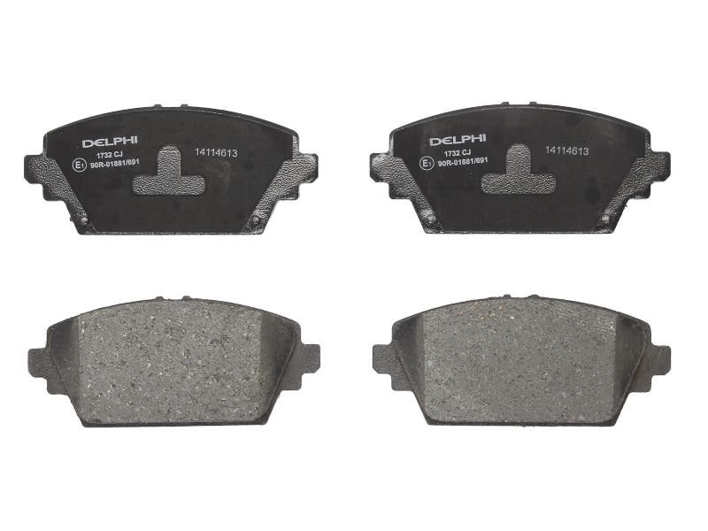 Pastillas de freno de disco DELPHI LP1732 para Honda Accord VI