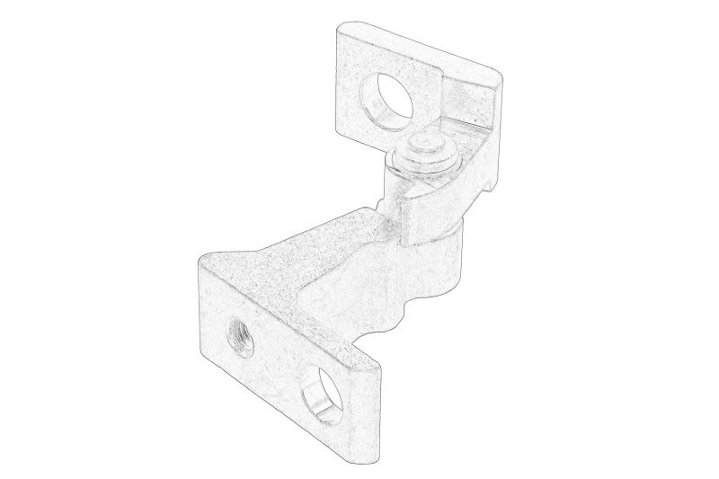 Bisagra de puerta OE VW 8K0 831 401D para Volkswagen Amarok