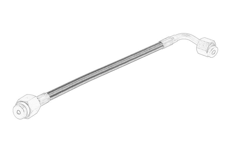 Línea de aceite de turbocompresor OE IVECO 504161354