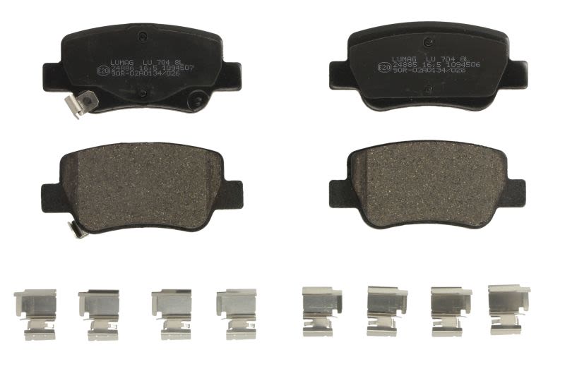 Pastillas de freno de disco BRECK 24885 00 704 10 para Toyota Avensis
