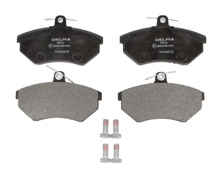 Pastillas de freno de disco DELPHI LP770 para Volkswagen Golf II