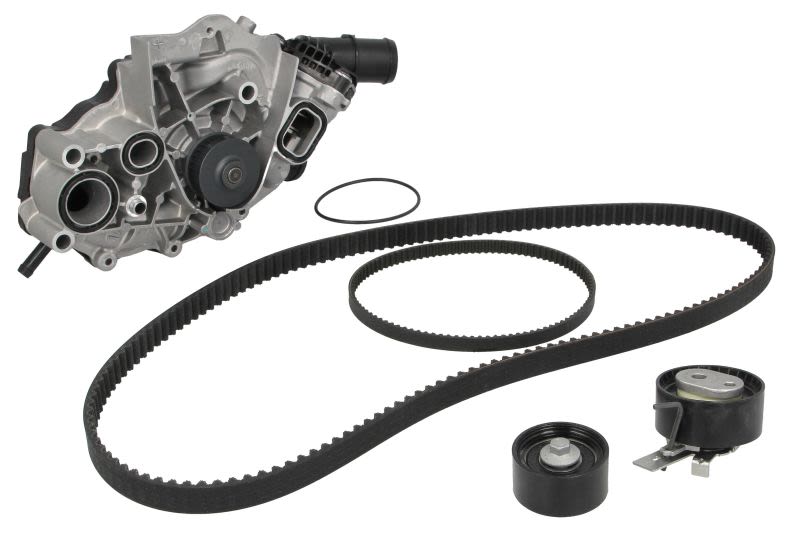 Kit de bomba de agua y correa de distribución HEPU PK91050 para Volvo XC40