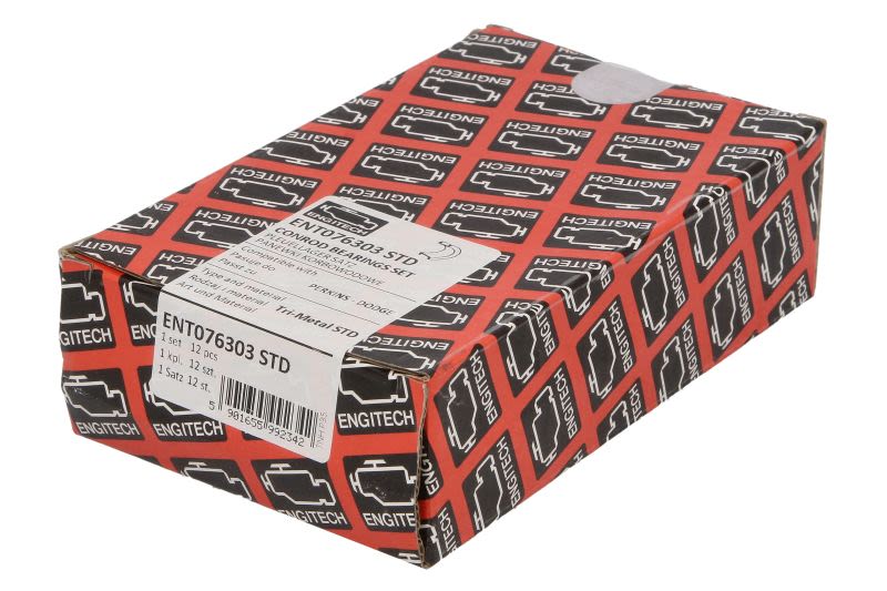 Juego de metales de biela ENGITECH ENT076303 STD para Albajar 10