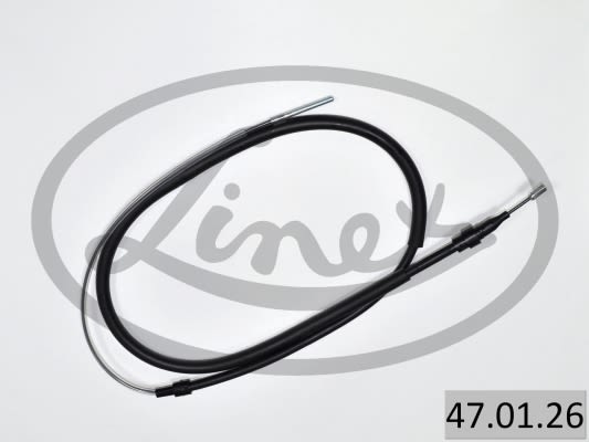 Cable de freno de servicio LINEX 47.01.26 para Volkswagen Passat B3/B4