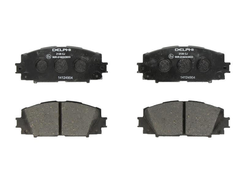 Pastillas de freno de disco DELPHI LP2135 para Toyota Yaris