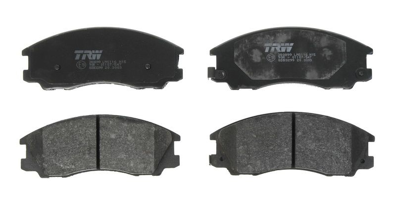 Pastillas de freno de disco TRW GDB3299 para Lexus IS II 2.5D/2.9D/3.5