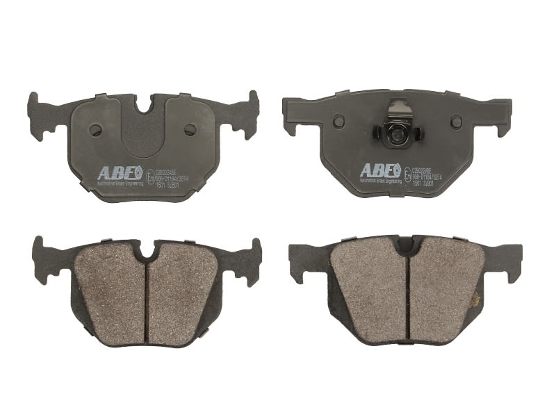 Pastillas de freno de disco ABE C2B022ABE para BMW Serie 7 (E65, E66, E67) 2001-2008