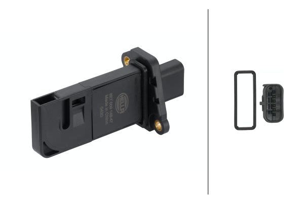 Caudalímetro de aire HELLA 8ET 009 149-471 para Ford Fiesta VI
