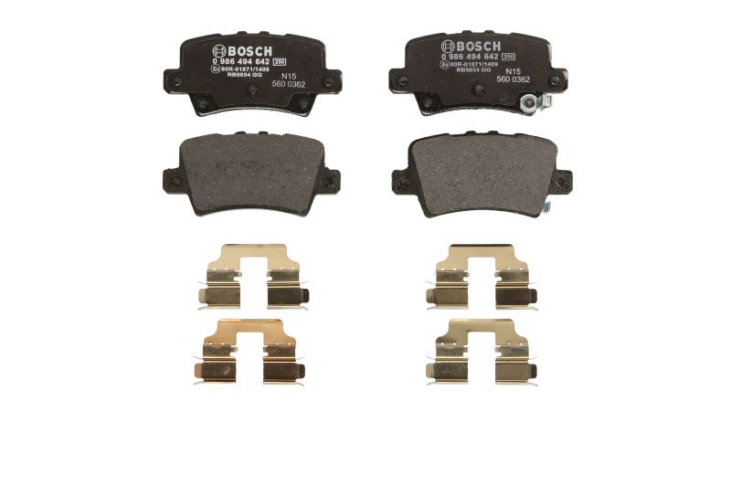 Pastillas de freno de disco BOSCH 0 986 494 642 para Honda CIVIC VIII