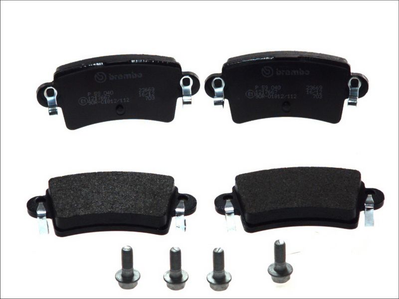 Pastillas de freno de disco BREMBO P 59 040 para Nissan Interst