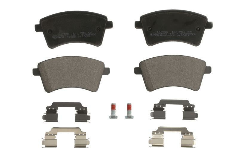 Pastillas de freno de disco BRECK 24693 00 701 00 para Mercedes-Benz Citan (MPV)