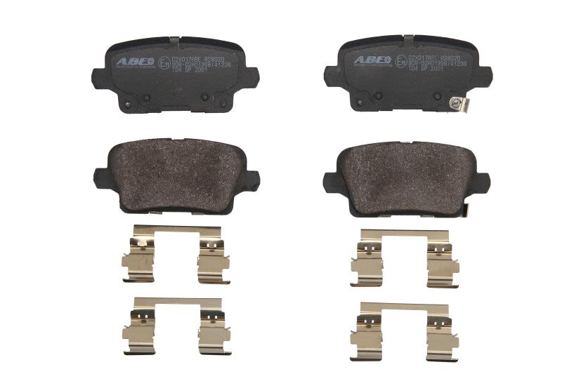 Pastillas de freno de disco ABE C2X017ABE para Opel Insignia B
