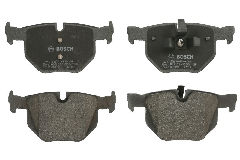 Pastillas de freno de disco BOSCH 0 986 494 540 para BMW Serie 3 (E90) 2004-2011