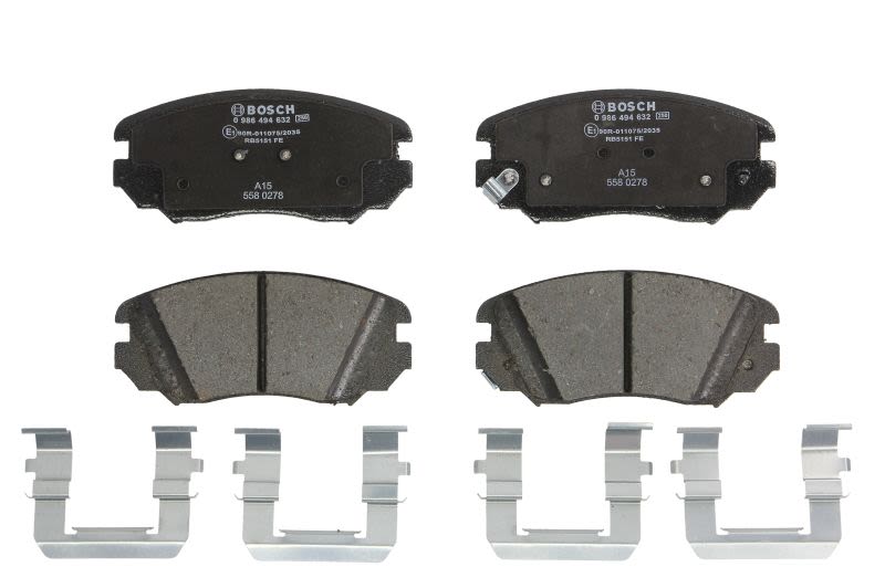 Pastillas de freno de disco BOSCH 0 986 494 632 para Opel Insignia A