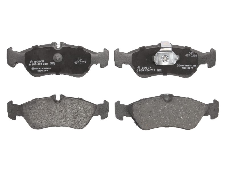 Pastillas de freno de disco BOSCH 0 986 424 219 para Mercedes-Benz Sprinter 2-T (B901, B902) 1995-2006