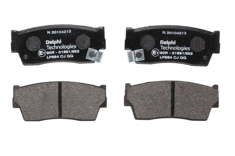 Pastillas de freno de disco DELPHI LP684 para Suzuki Grand Vitara I