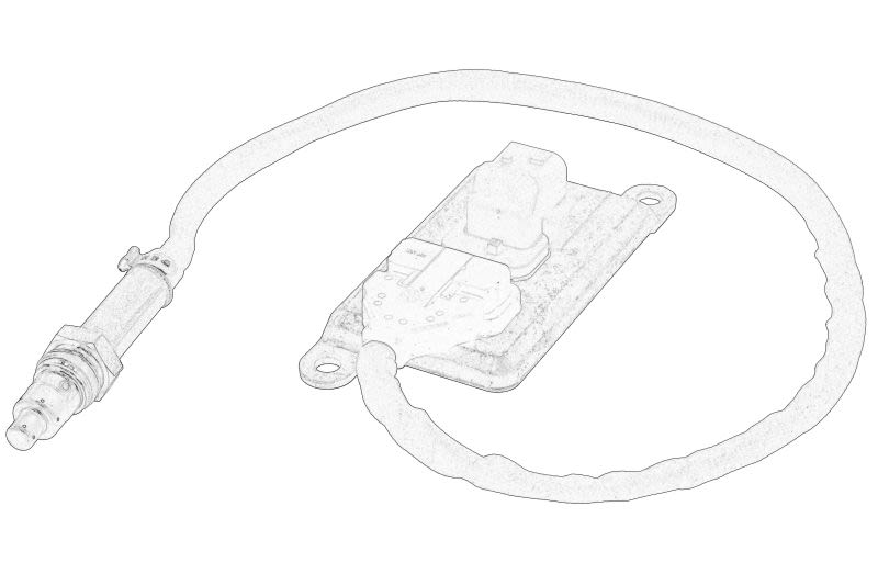 Sensor NOx de inyección de urea OE MAN 51.15408.0019MAN para MAN TGS I