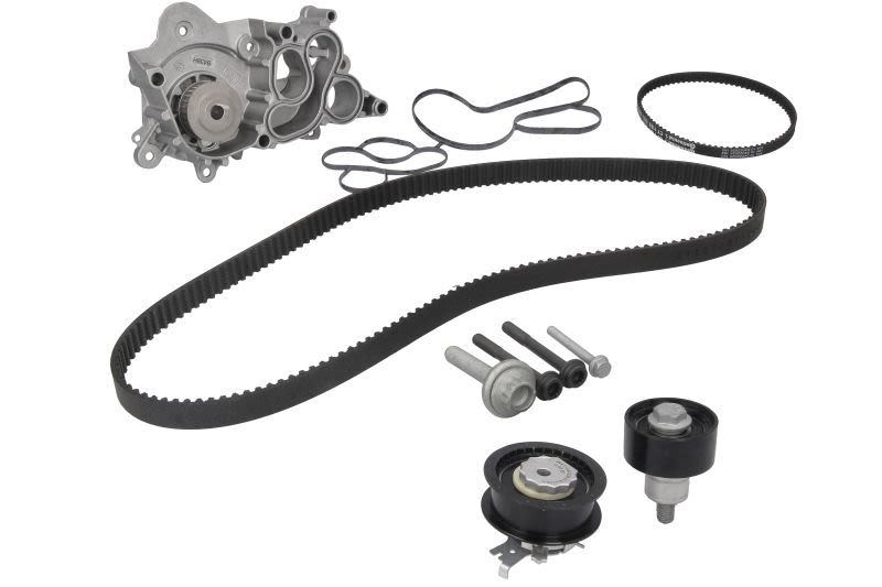 Kit de bomba de agua y correa de distribución HEPU PK06651 para Audi A3