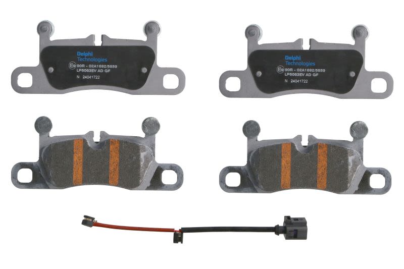 Pastillas de freno de disco DELPHI LP5063EV para Porsche Taycan