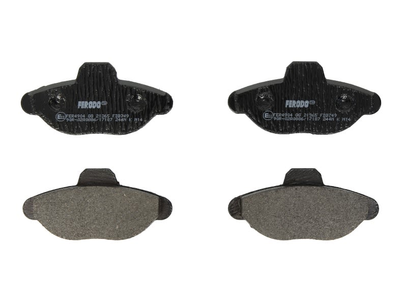 Pastillas de freno de disco FERODO FDB749 para Fiat Punto