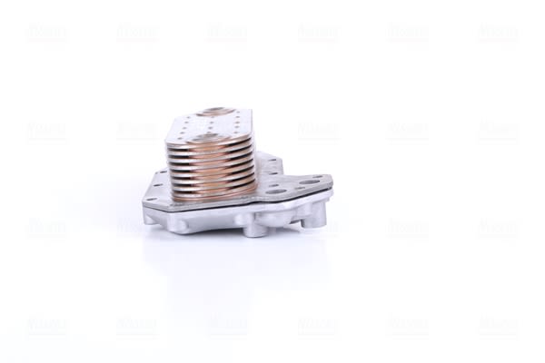 Enfriador de aceite, aceite de motor NISSENS 91141 para Mercedes-Benz Atego