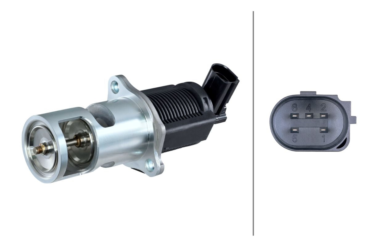 Válvula EGR HELLA 6NU 014 864-481 para Renault Clio II