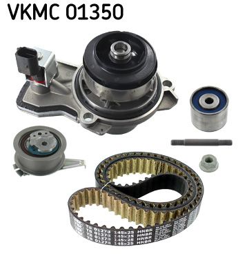 Kit de bomba de agua y correa de distribución SKF VKMC 01350 para Volkswagen Polo V