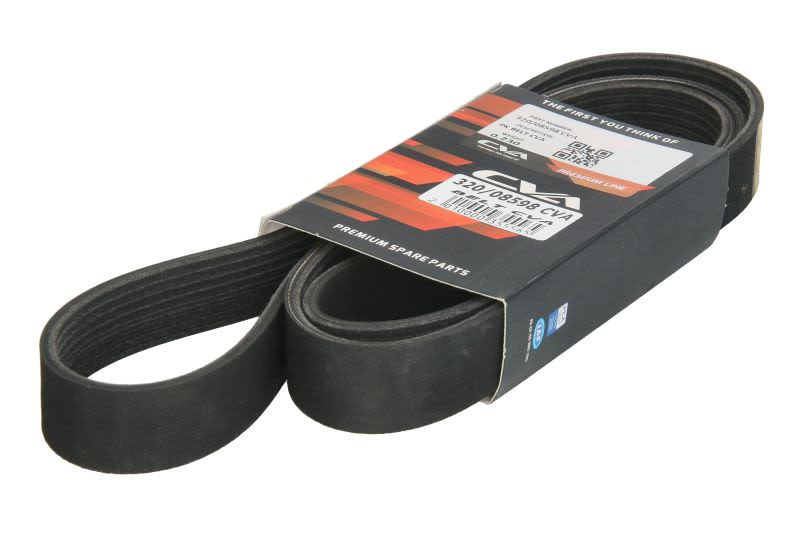 Correa multinervada CVA 320/08598 CVA para JCB 3CX