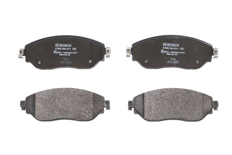 Pastillas de freno de disco BOSCH 0 986 494 817 para Renault Trafic III 1.6D/2.0D/Electric