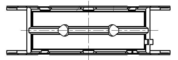 Casquillo de bancada de cigüeñal MAHLE 014 HS 21891 050 para Ford Range