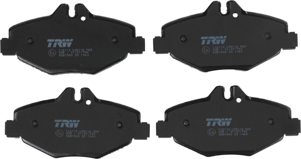 Pastillas de freno de disco TRW GDB1542 para Mercedes-Benz Clase E (VF211) 2003-2009