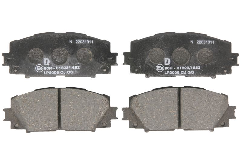 Pastillas de freno de disco DELPHI LP2006 para Toyota Yaris
